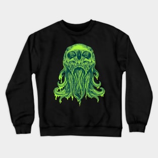 Skull Octopus Crewneck Sweatshirt